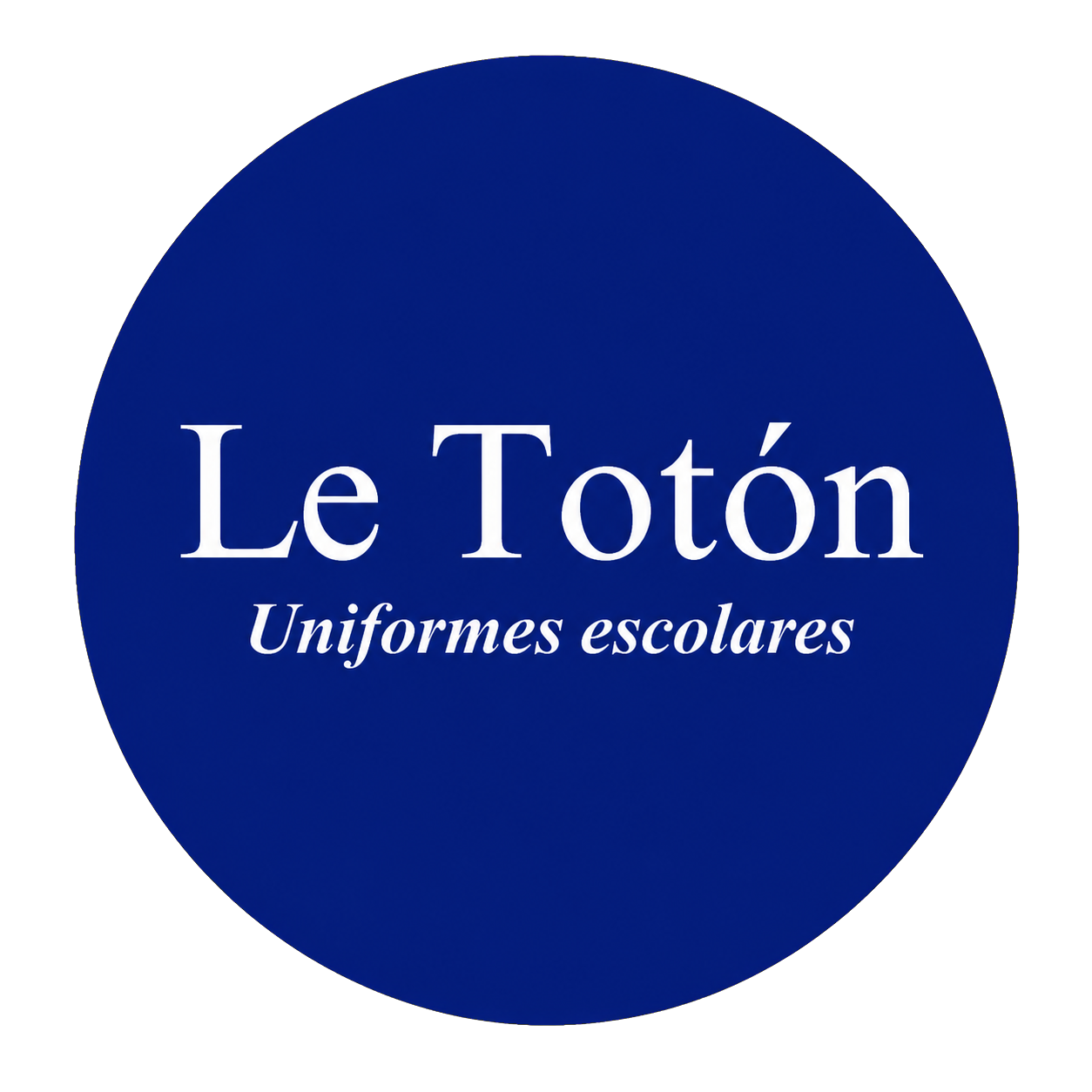 Le Totón, Uniformes escolares